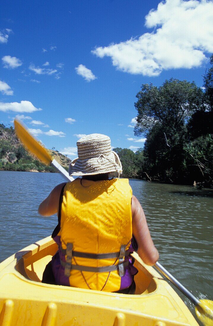 Canoeing In Katherine Gorge