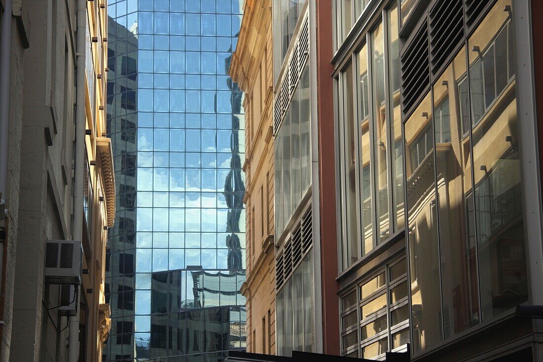 Building Exterior With Reflections
