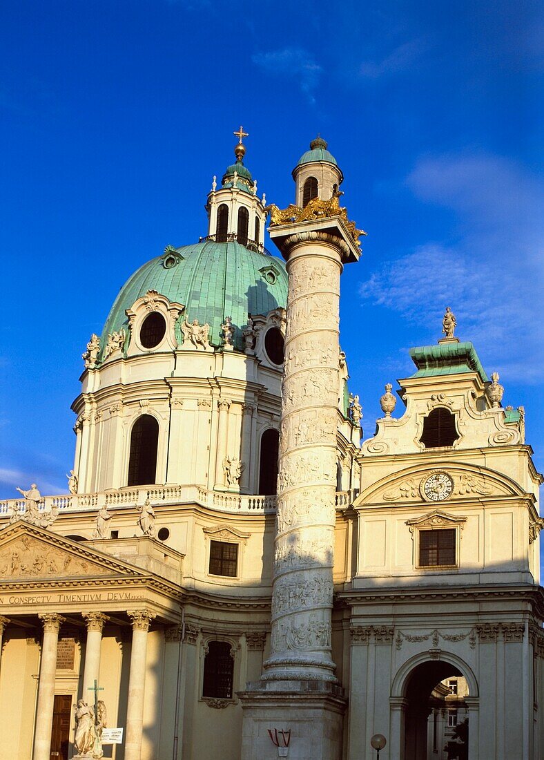 Exterior Of Karlskirche