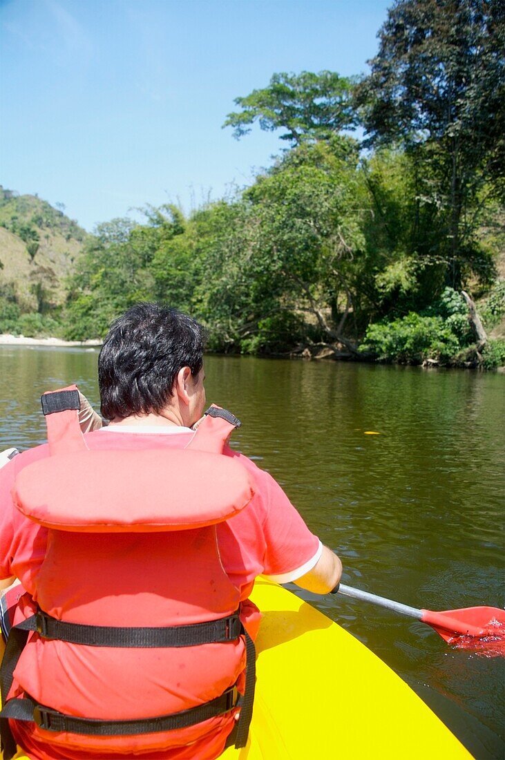 Rafting auf dem Don Diego Fluss; Kolumbien