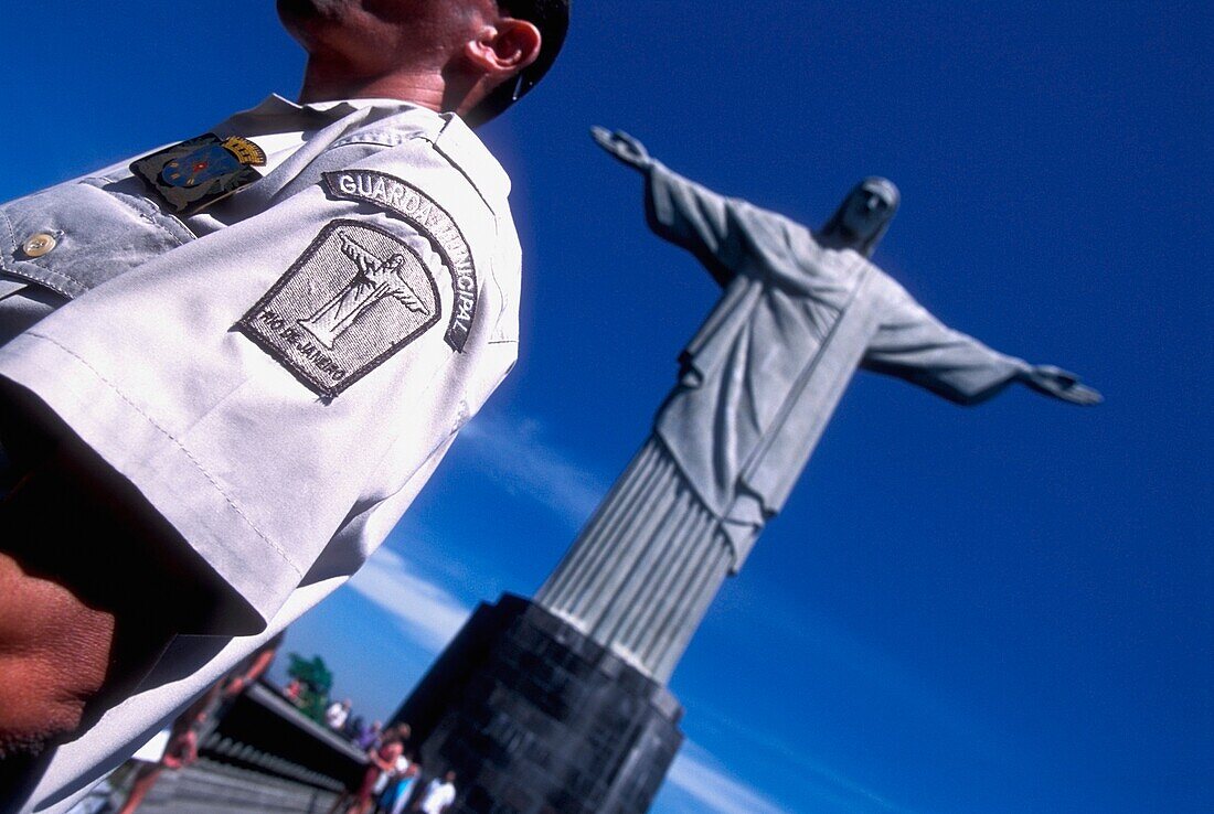 Wächter und Corcovado Christ The Redeemer