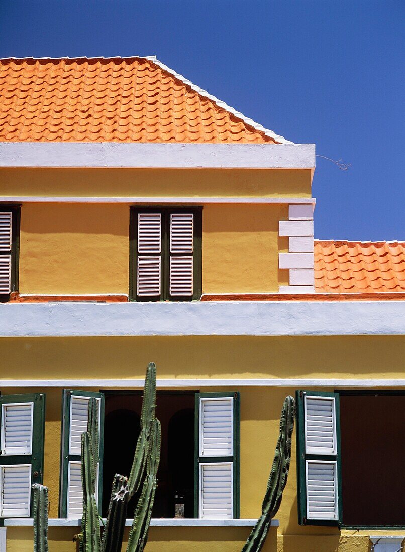 Dokterstuin Landhuizen, ehemaliges Plantagenhaus, Nahaufnahme