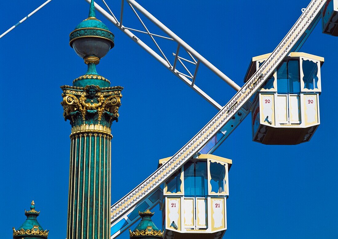 Place De La Concorde und Riesenrad