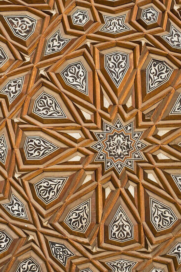 Detail Of Decorated Door In Rifai Mosque