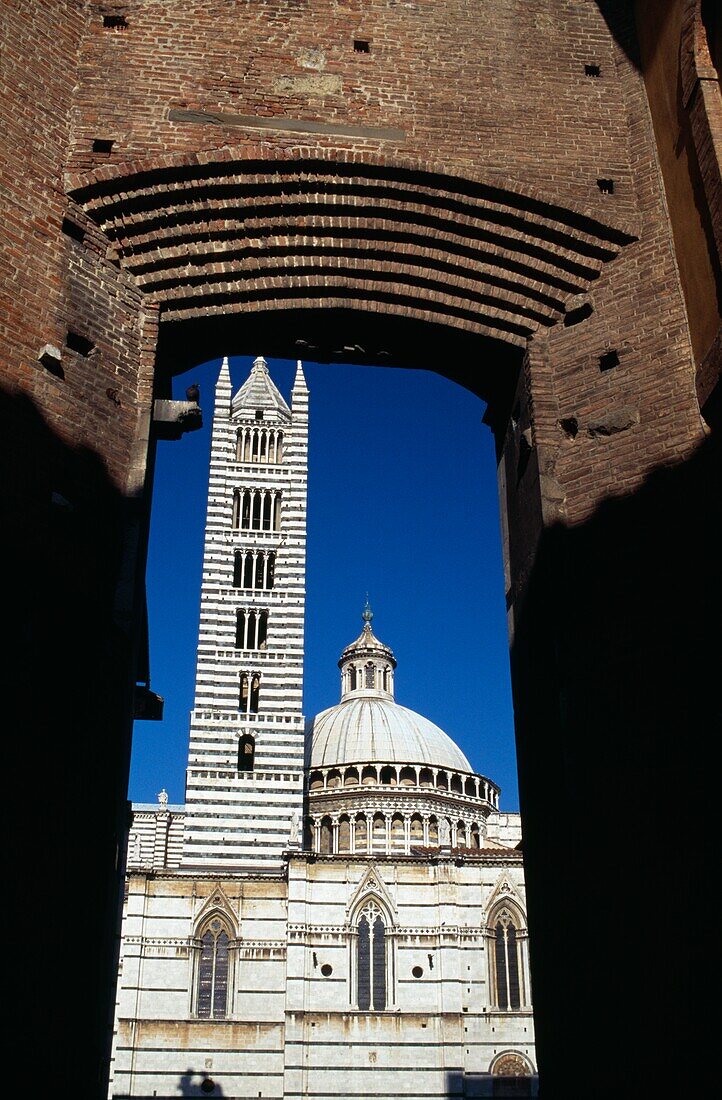 View Through Archway Of Duomo