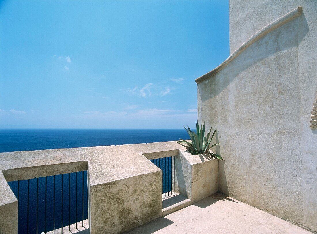 Looking Out From Balcony In Bonifacio