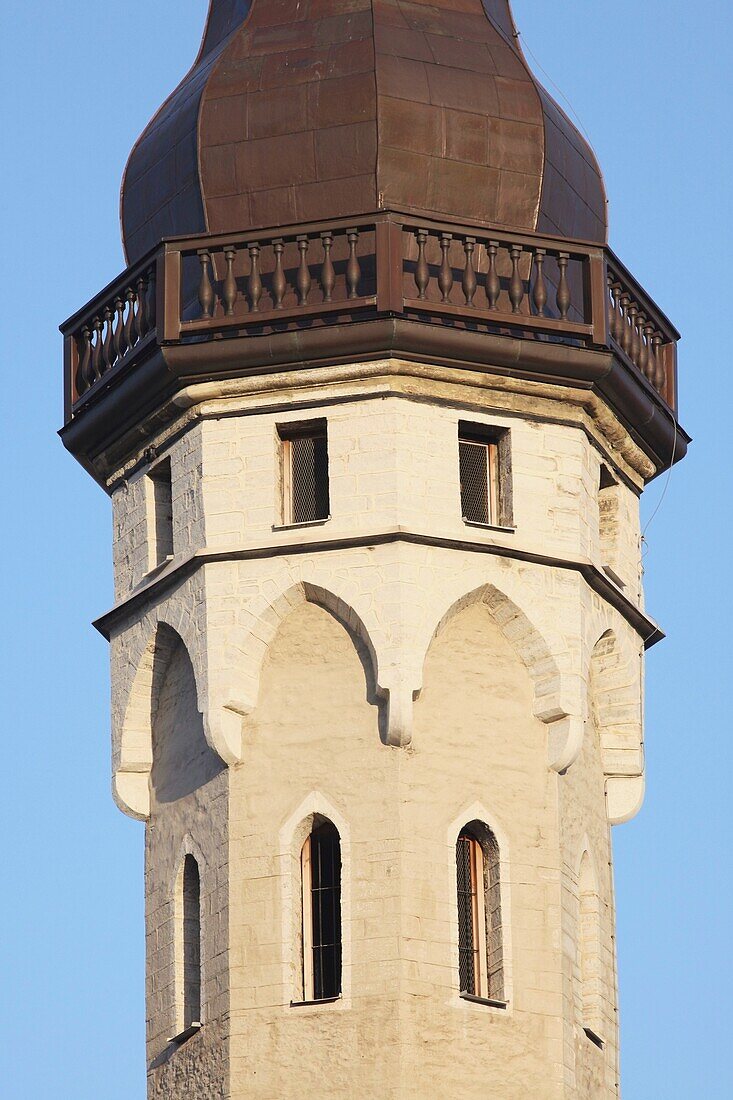 Turm des mittelalterlichen Rathauses von Tallinn