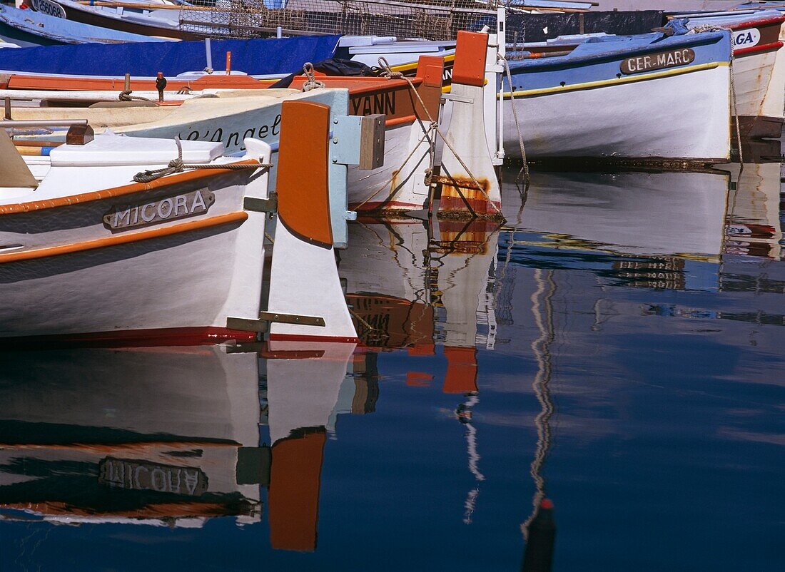 Boats In Cap-Ferrat, Close Up