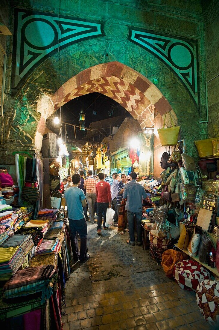 Stände am Tor in Khan El Khalili