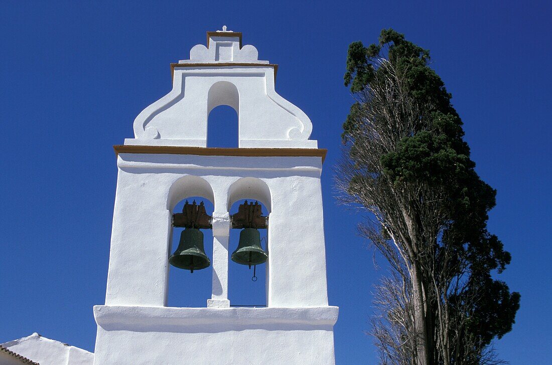 Bells On Monastery Of Vlaherna And Tree, Close Up