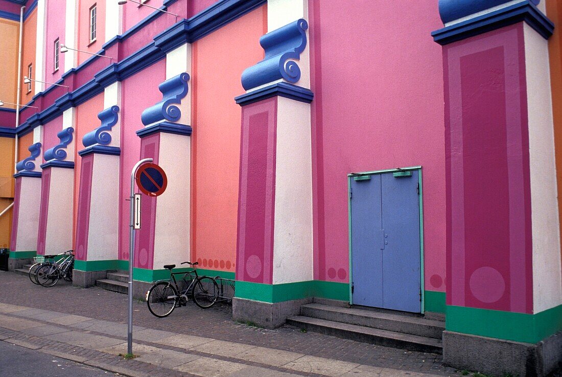 Bicycles Outside Cinema
