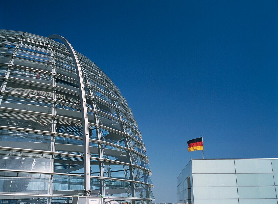 Detail Of Reichstag