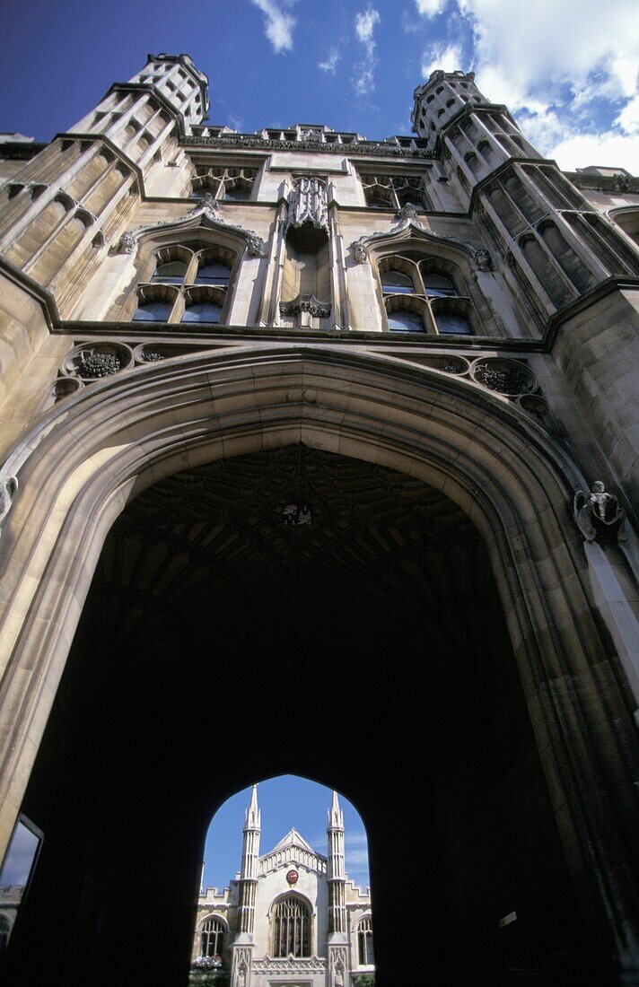 Eingang von der Straße zum neuen Hof des Corpus Christi College