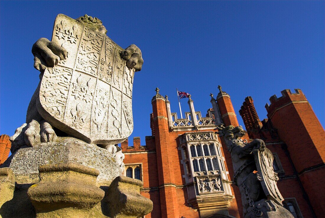 Exterior Of Hampton Court