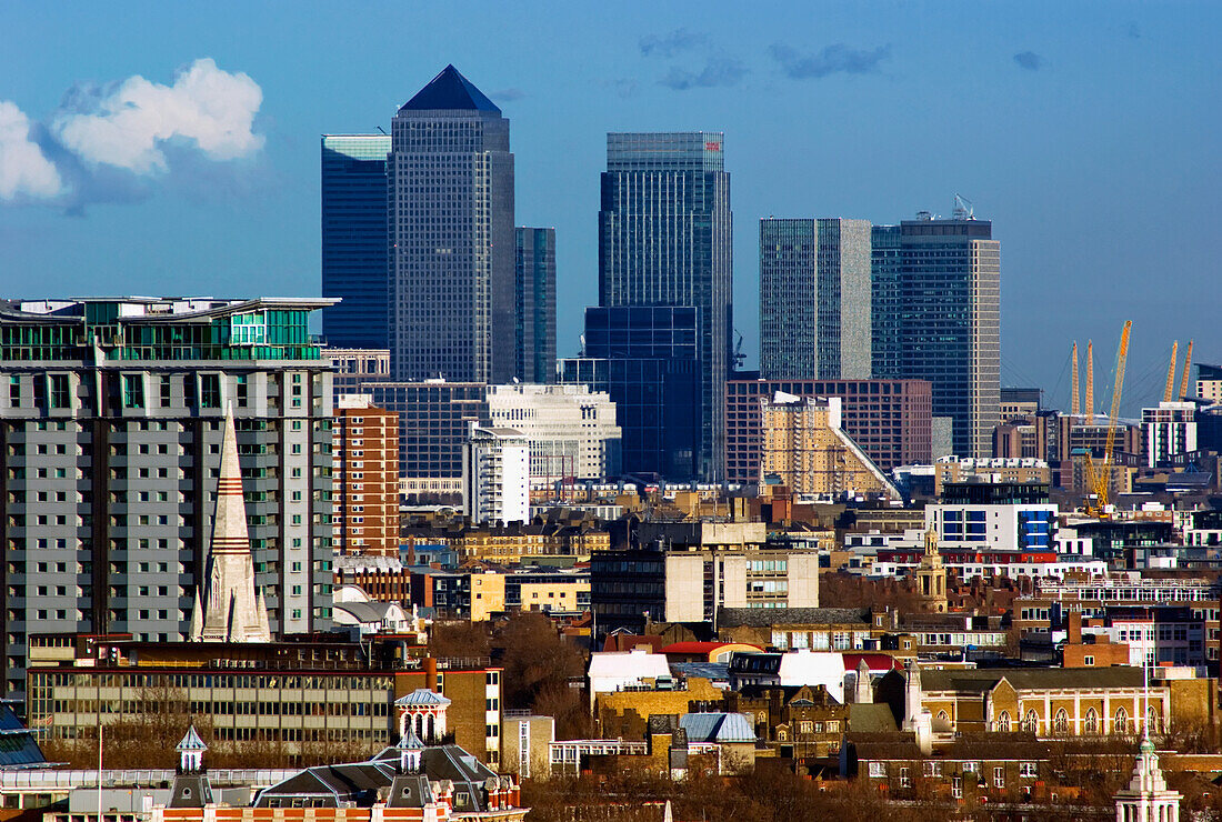 Cityscape In Canary Wharf