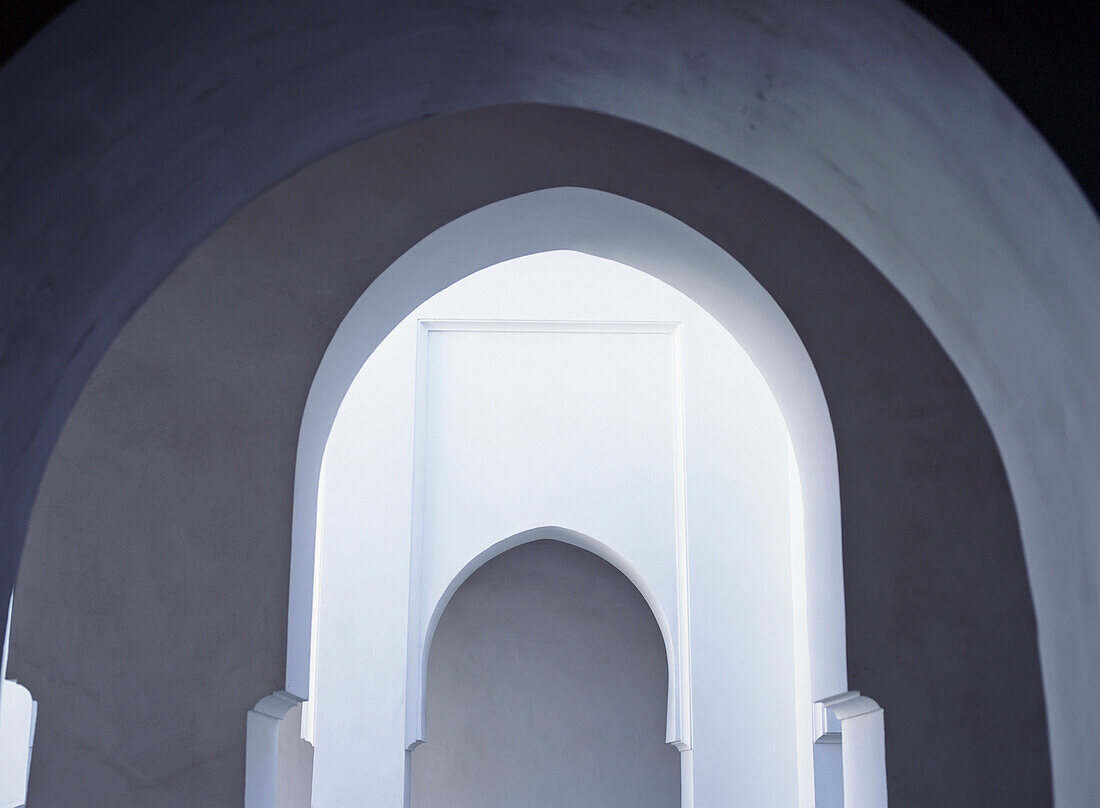 Arched Doorways In The Bahia Palace