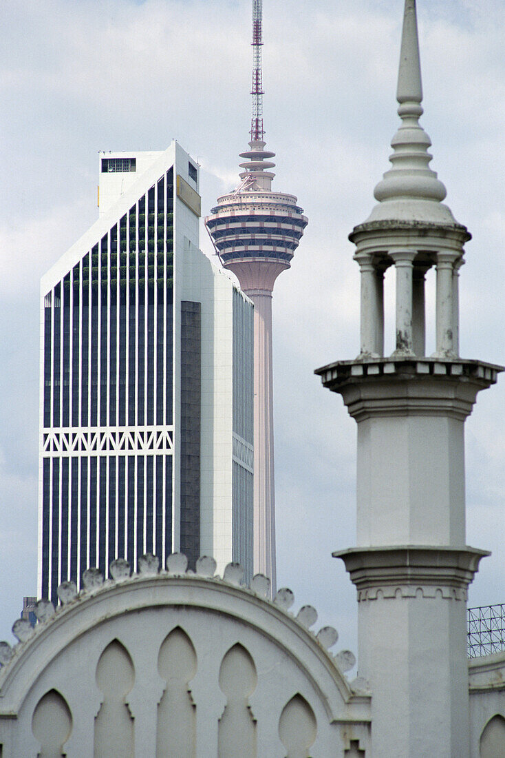High Rises And Traditional Building