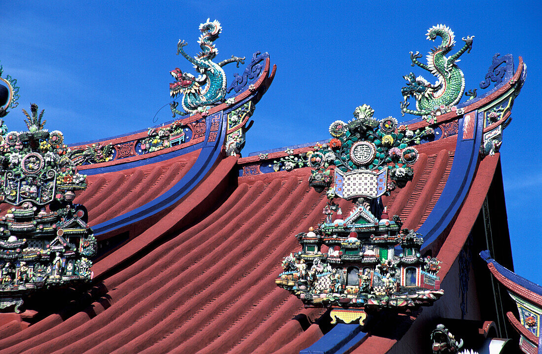Roof Of Goddess Of Mercy Temple