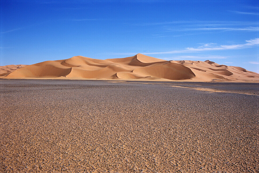 Sanddünen in der Wüste, Wan Kaza-Wüste