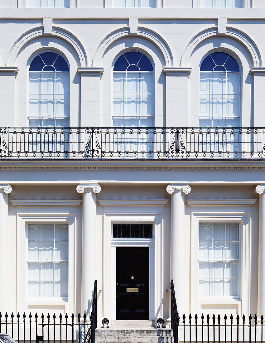 Gebäude im Regency-Stil rund um den Regents Park