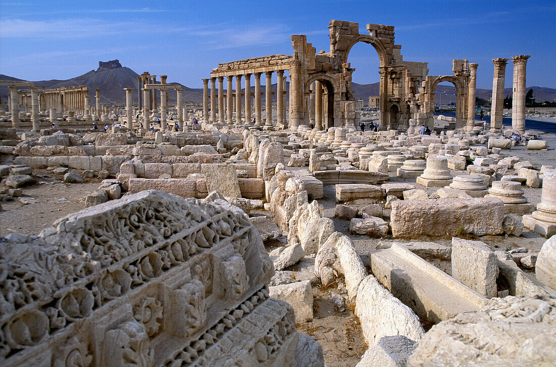 Ruins At Palmyra
