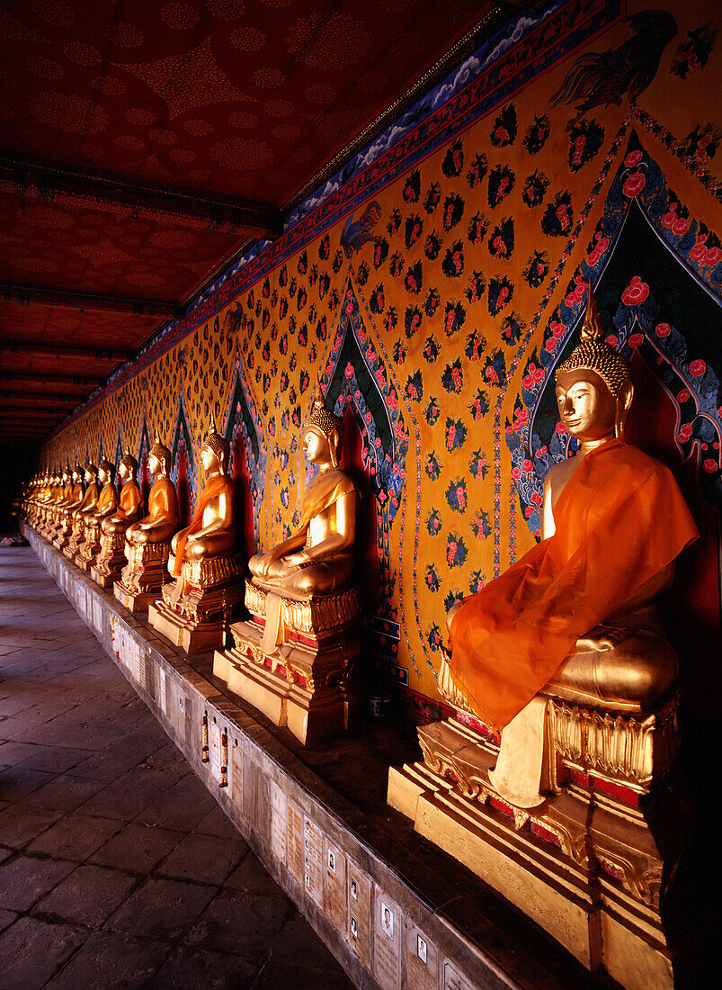 Buddha-Bilder im Wat Arun