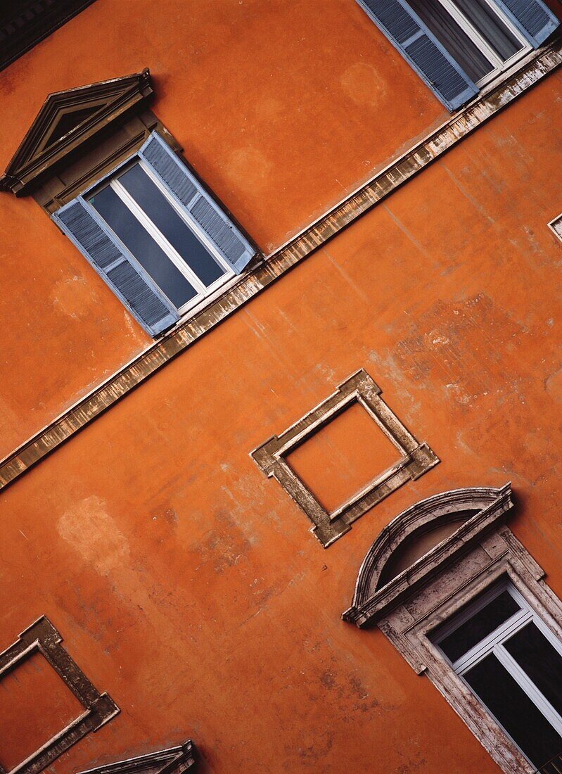 Detail Of Orange Building