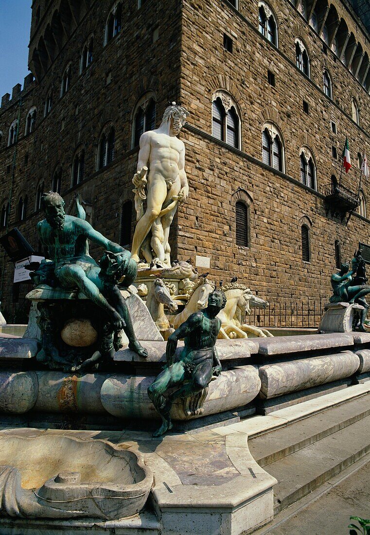 Brunnen auf der Piazza Della Signoria