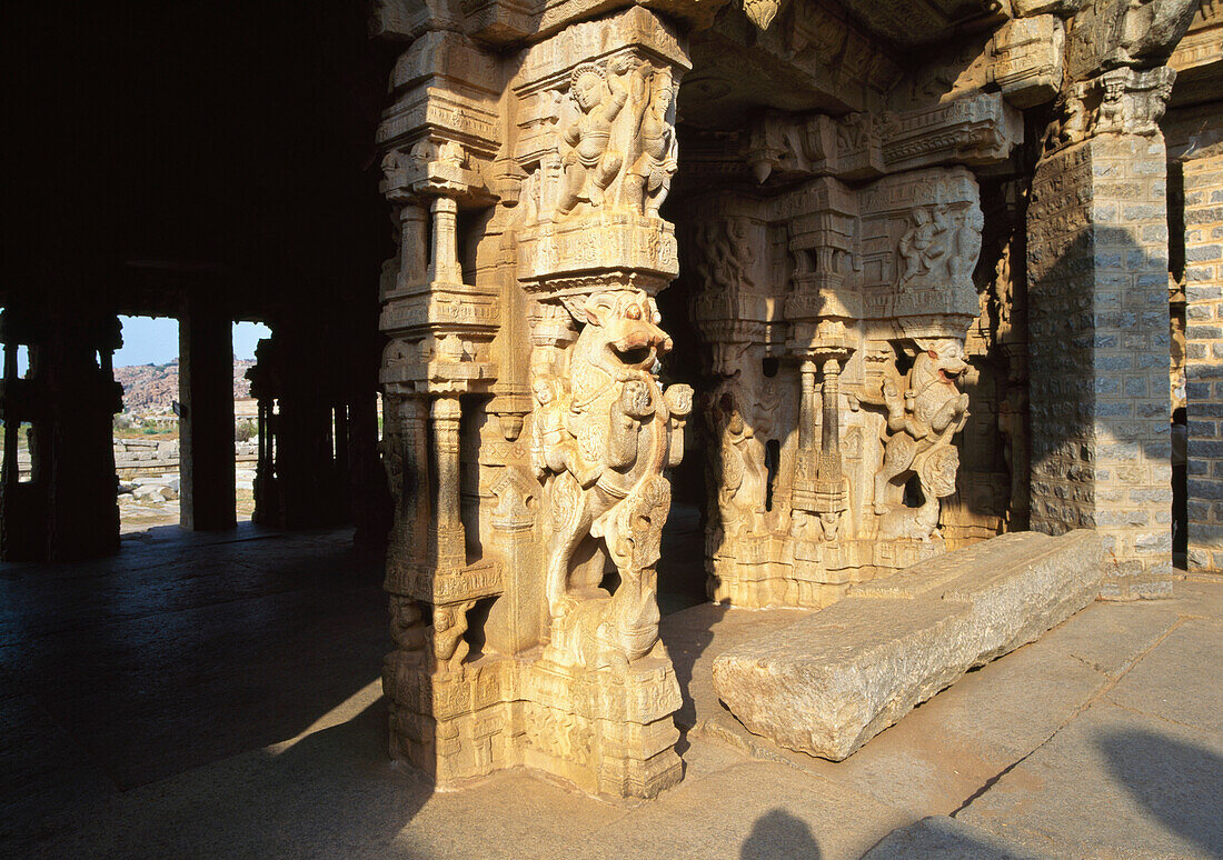 Vittala-Tempel des historischen Vijayanagara-Reiches.