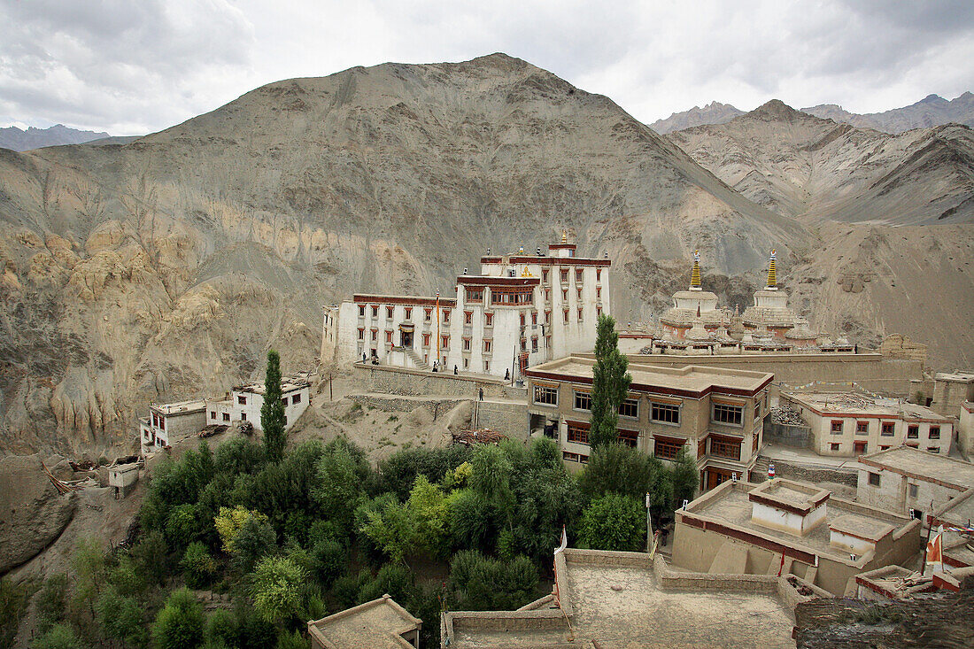 Monastery And Town At Lamayuru
