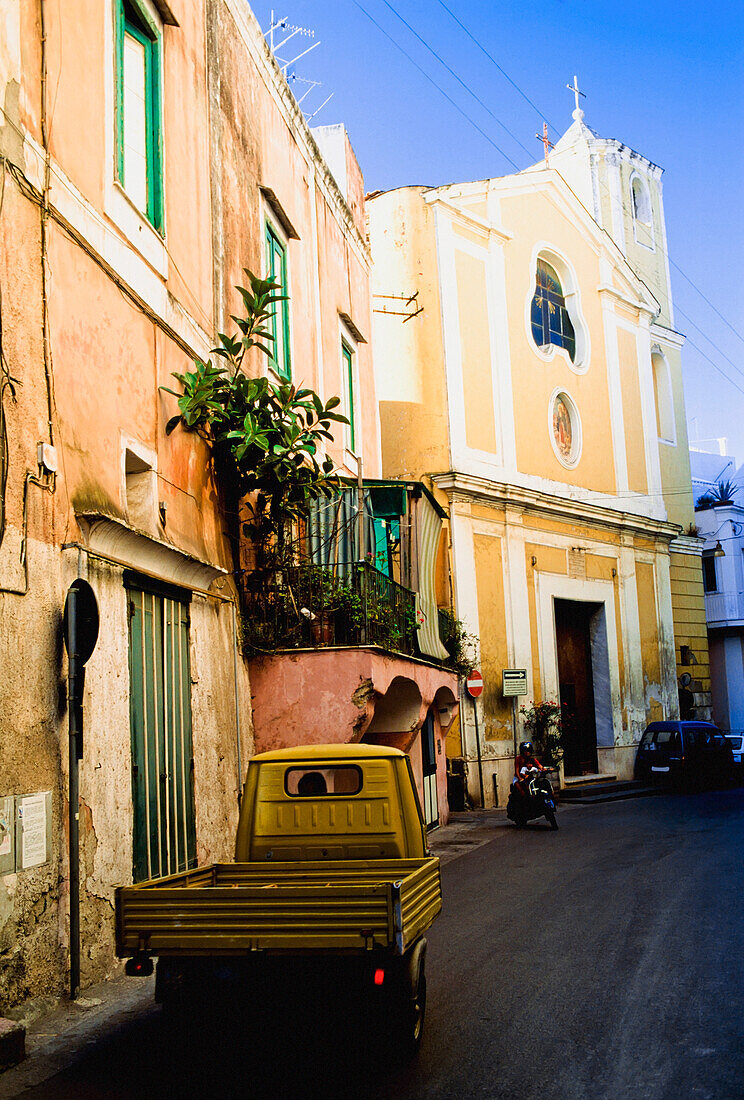 Straßenszene in Procida