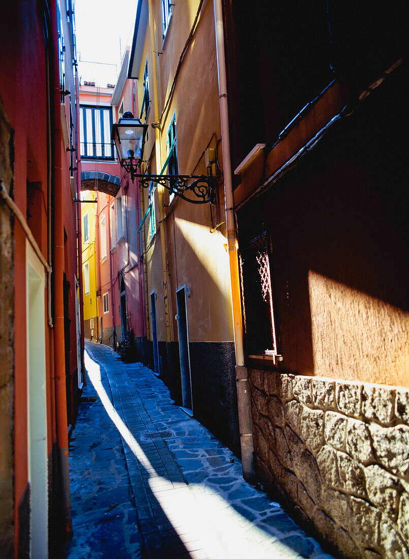 Alley In Village Of Riomaggiore