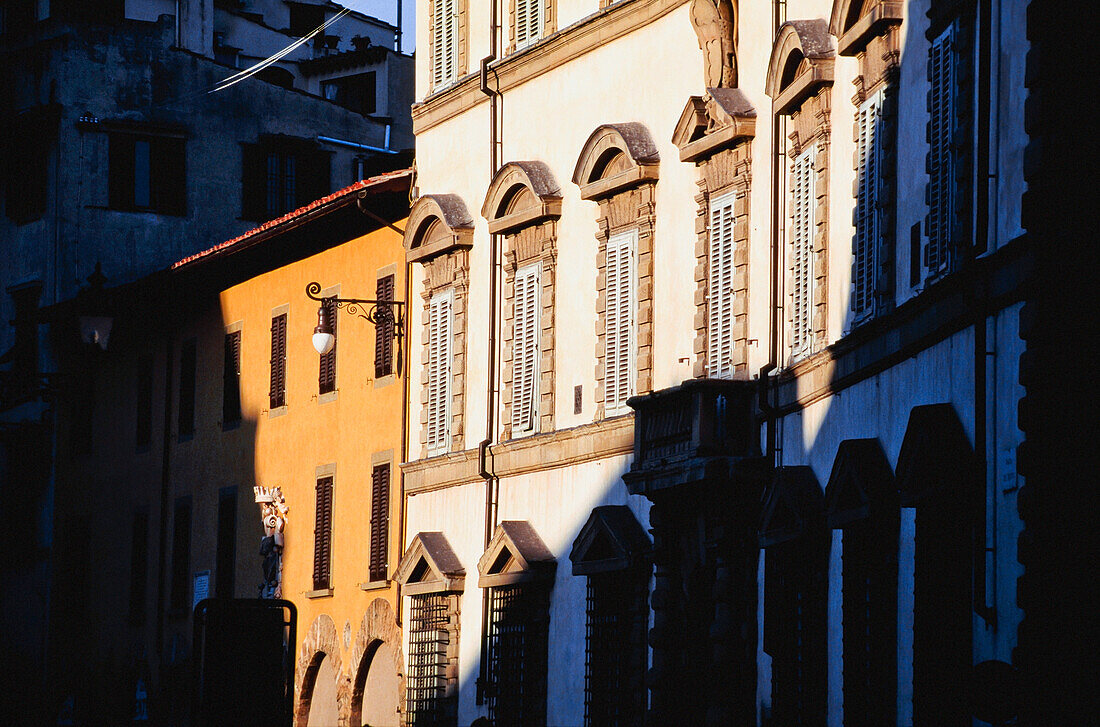 Close Up Of Buildings In Florence