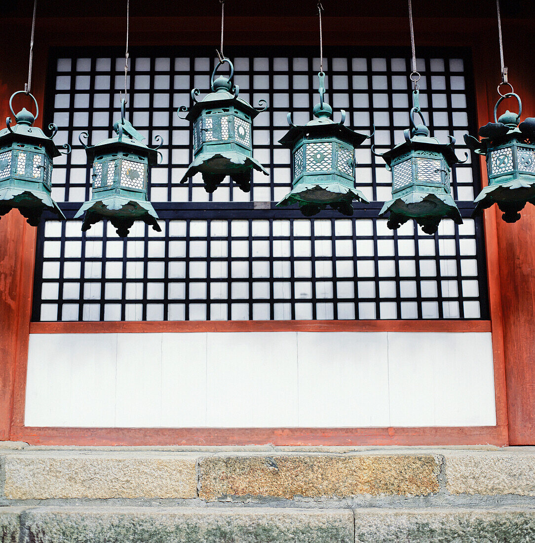 Lanterns In The Kasuga Taisha Shrine