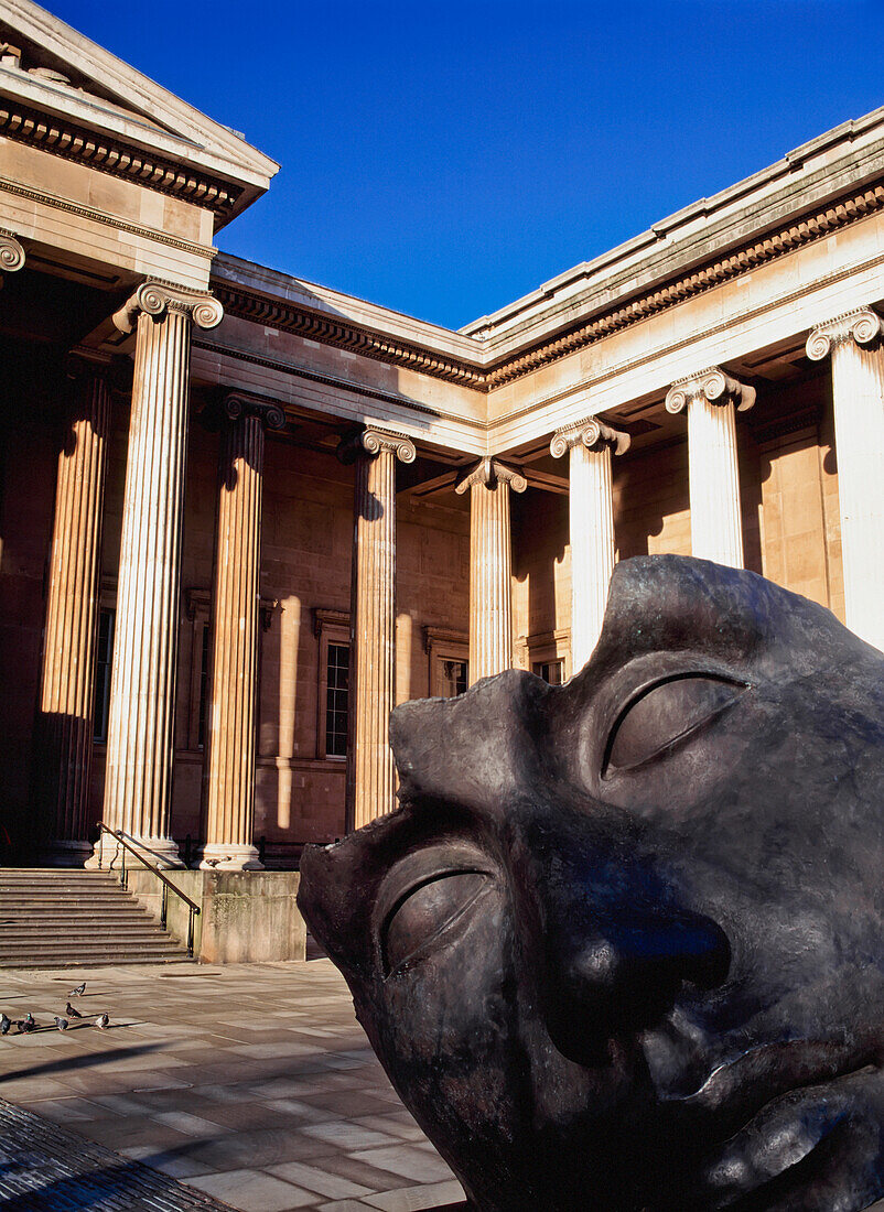 Sculpture Outside British Museum, London