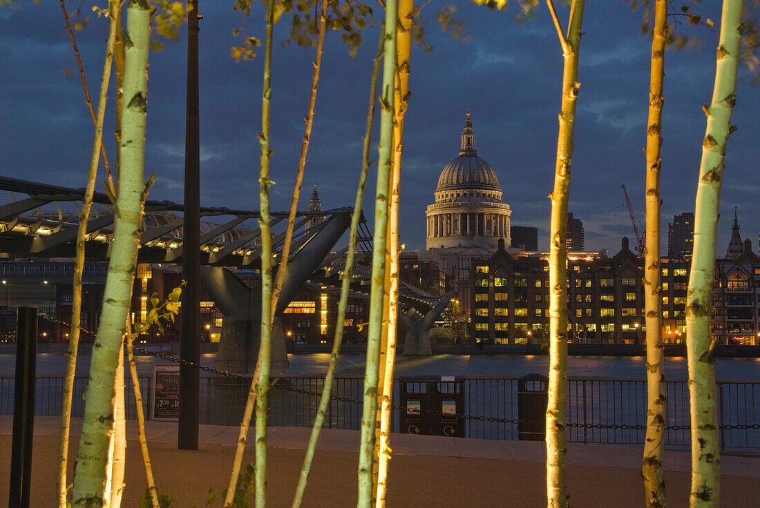 St. Paul's Cathedral At Dusk.
