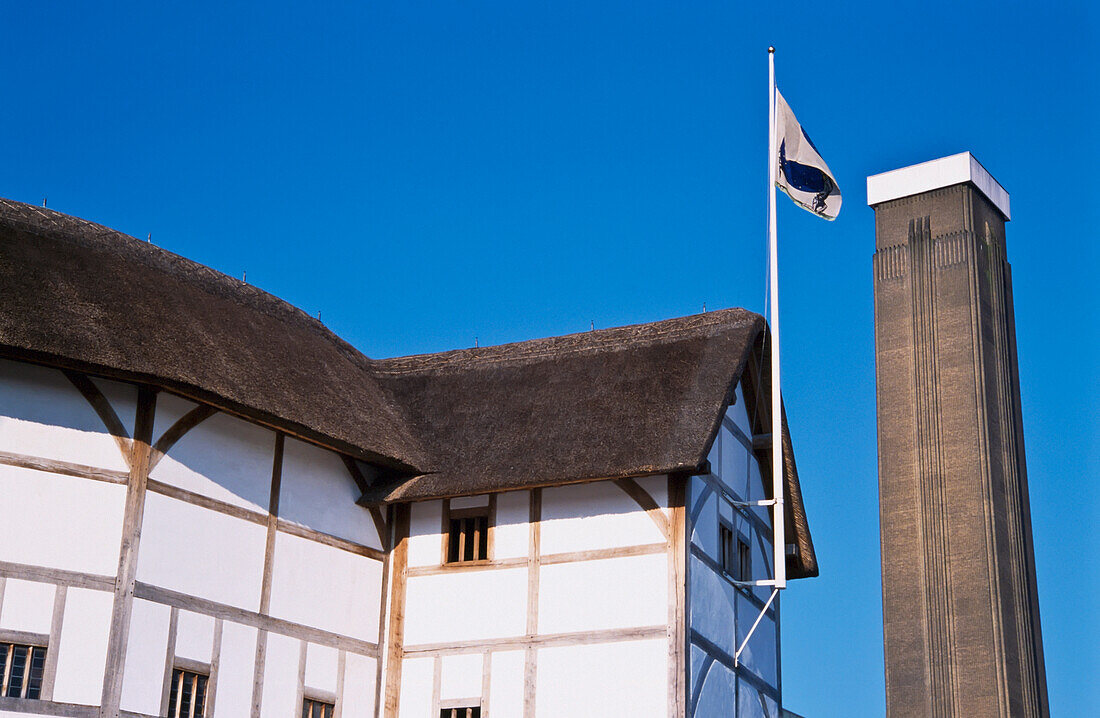 Globe Theatre And Tate Modern