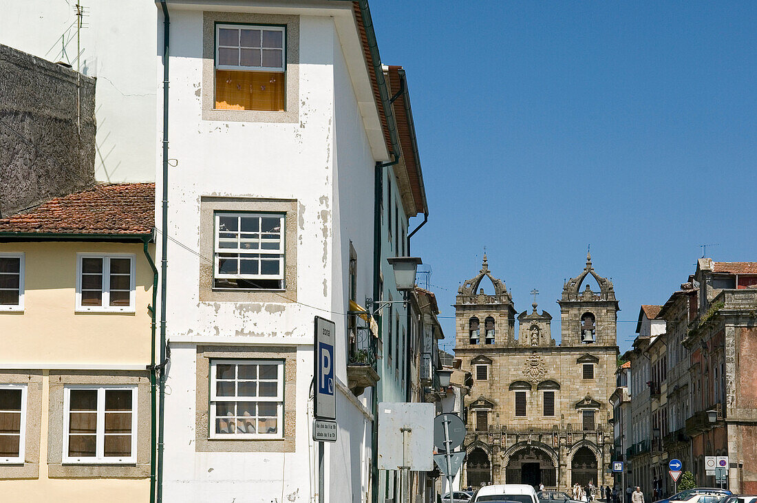 Braga Cathedral And Neighboring Buildings