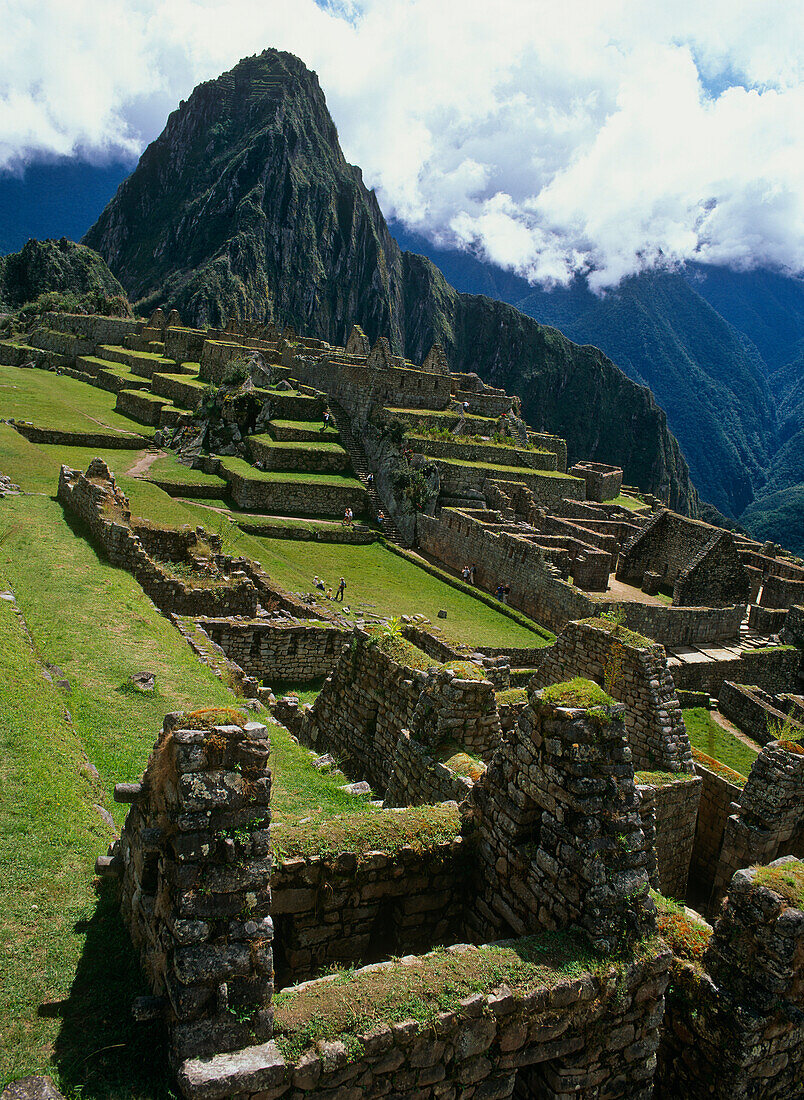 Ruins At Machu Picchu