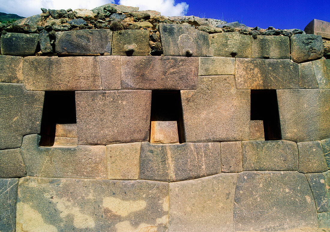 Sacsa Yhuanan Inka-Ruinen