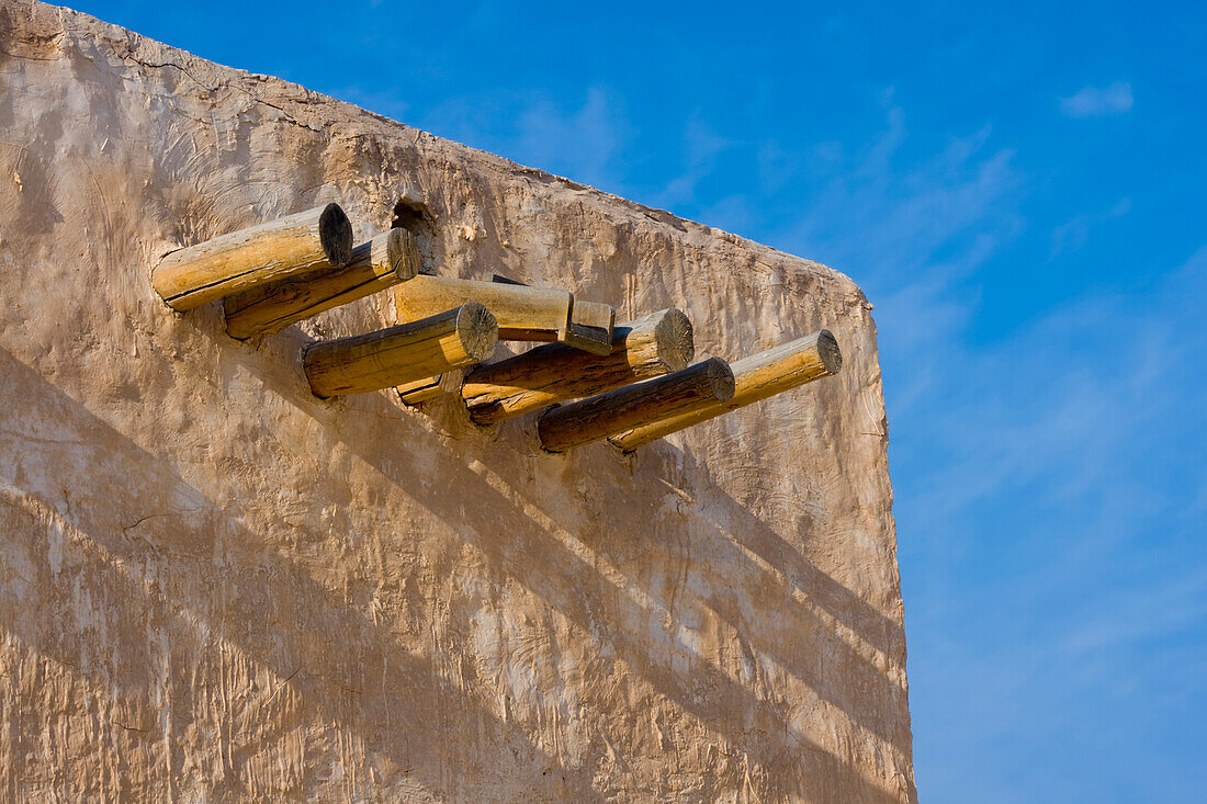 Detail Of Umm Salal Mohammed Fort.