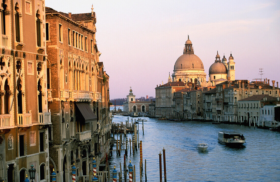 Grand Canal From Ponto Dell' Accademia With Santa Maria Della Salute