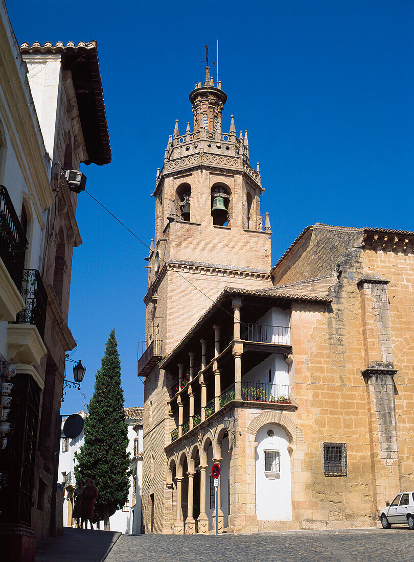 Außenansicht der Kirche von Ronda