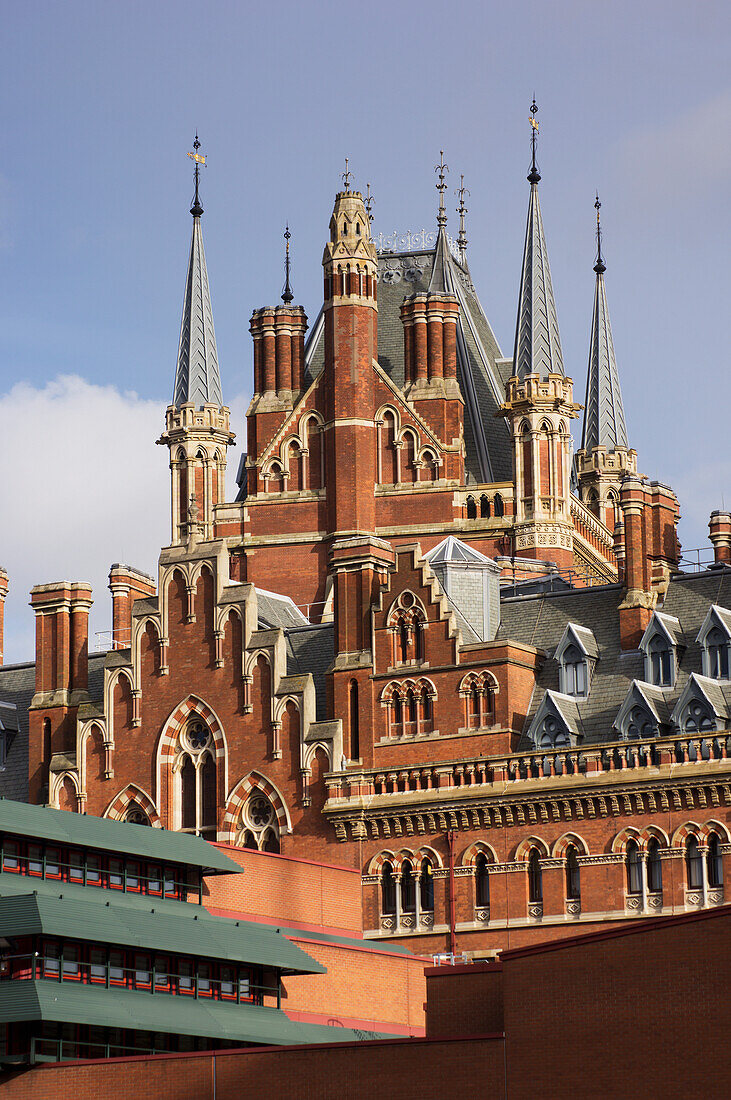 St. Pancras Railway Station; London, England