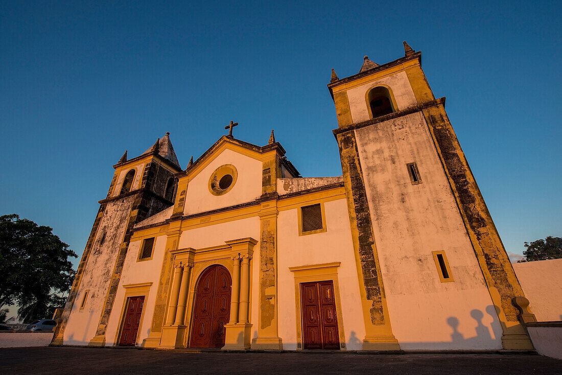 Eine Kathedrale igreja de sao salvador; Olinda pernambuco brasilien