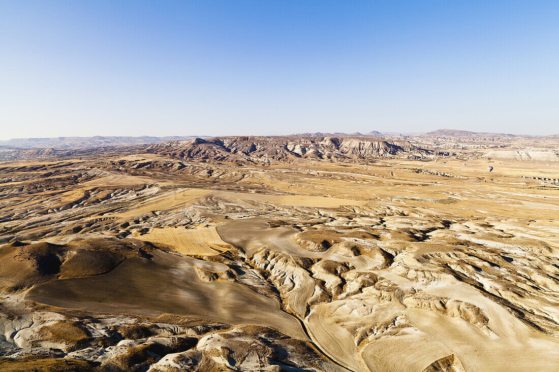 A Rugged, Barren Landscape; Cappadocia, Turkey