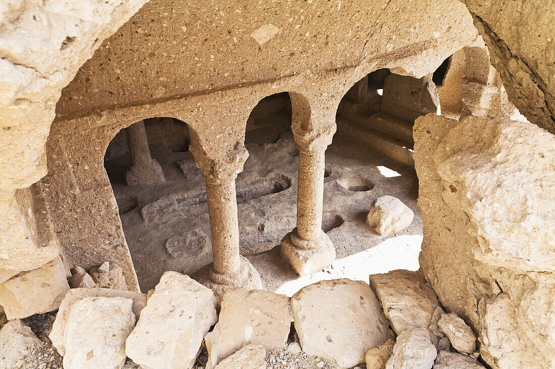 One Of The Many Churches In Soganli Valley; Cappadocia, Turkey