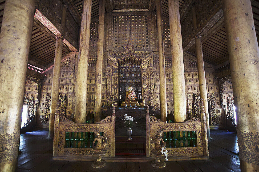 Hölzerner Palast; Mandalay, Birma