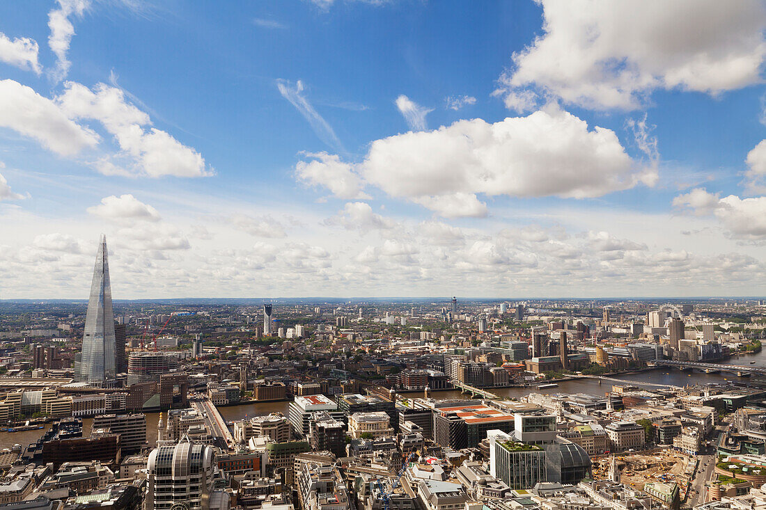 View Of London From Tower 42; London, England