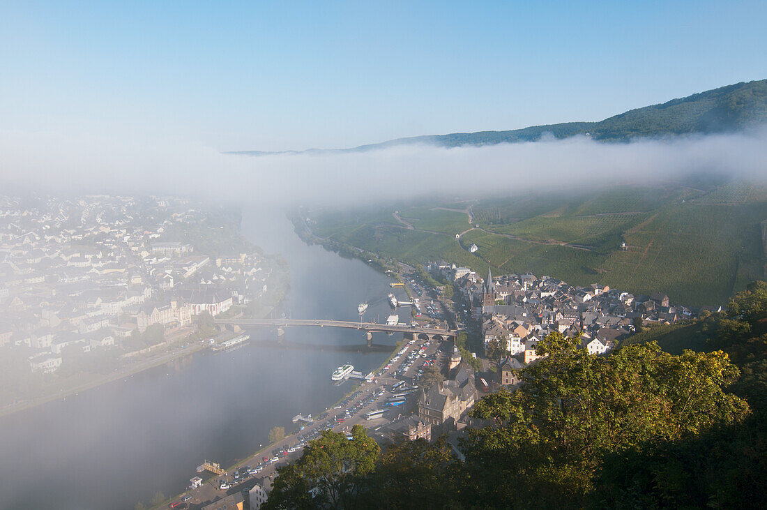 Bernkastel-Kues, A Wine Region In Mosel Valley; Rhineland-Palatinate, Germany